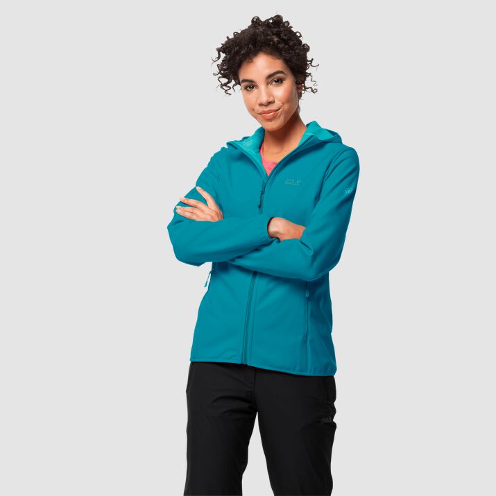 Chamarra Outdoor Jack Wolfskin Northern Point Mujer Verdes Oscuro Mexico-1139527